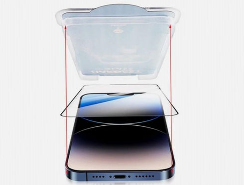 #M4U HD Clear Tempered Glass Screen Protector for iPhone 14