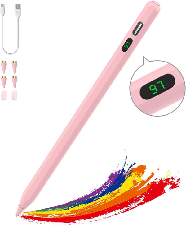 MoKo Stylus Pens for Touch Screens, Fast Charge Stylus Pen for Apple iPad/iPhone/Samsung/Lenovo/IOS/Android Tablets,
