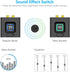 1Mii 5.1 3.5mm 12hrs Bluetooth Receiver for Home Stereo, Bluetooth Audio Adapter with RCA, Wireless Hi-Fi Music