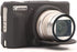 Canboc Black Silicone Case for Canon PowerShot SX740 SX730 Digital Camera, Soft Cover with Detachable Lens