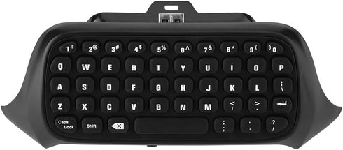 FOSA Chatpad Message Mini Game Keyboard with 2.4G Receiver, Keypad Chat Keyboard with Audio/Headset Jack for Game