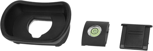 3 Set GFX100II 100 XH1 XH2S Camera Viewfinder Eye Cup, Pcs Hot Shoe Cover and Bubble Level with Comfortable Material