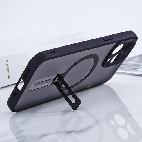 ThtRht Mount Metal Ring Sticker Foldable Phone Ring Holder Stand Magnetic Adapter for Magsafe Charger Android Phone