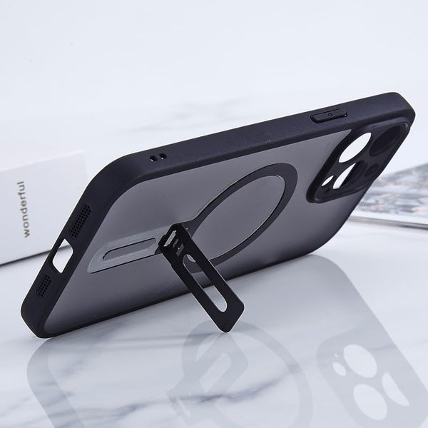 ThtRht Mount Metal Ring Sticker Foldable Phone Ring Holder Stand Magnetic Adapter for Magsafe Charger Android Phone