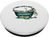 I Don't Give a Duck Skeleton Relaxing in Bathtub PopSockets Standard PopGrip