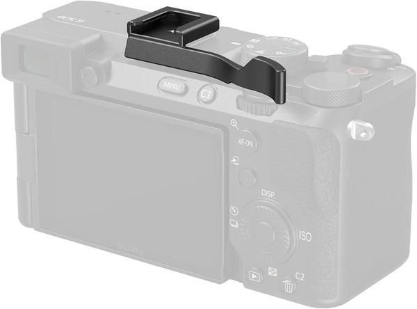 SmallRig Thumb Grip for Sony Alpha 7C II/Alpha 7CR/Alpha 7C, Ergonomic Design, Built-in Cold Shoe, 8g (Black) - 4820