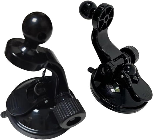 ThtRht 2 Pack GPS Navigator Windshield Mount Holder with 17mm Ball Head Connector