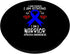 Apraxia Awareness Ribbon I Am Fierce Strong Warrior, Leopard PopSockets Swappable PopGrip