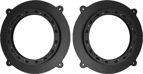 Front Door Speaker Adapter Spacer Rings - Fits Mazda 07-14 CX-9 & 03-11 RX-8 (1 Pair)