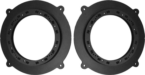 Front Door Speaker Adapter Spacer Rings - Fits Mazda 07-14 CX-9 & 03-11 RX-8 (1 Pair)