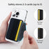 Sinjimoru Magnetic Wallet for iPhone, Magnetic Card Holder with Flap, Compatible with iPhone 15/14/13/12 Series