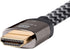 Monoprice 4K Braided High Speed HDMI Cable, 20 Feet, CL3 In Wall Rated, Active, Gray