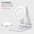 Spigen Mag Fit S Designed for MagSafe Charger Stand - Aluminum Adjustable Phone Stand Compatible with iPhone