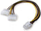 4-Pin to 6-Pin PCI Express Power Adapter, 8 Inches