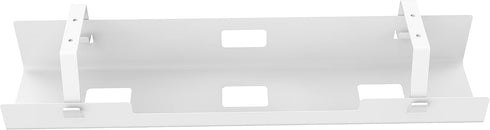 POUT Universal Wide Under Desk Cable Management Tray Organizer - 23.6 x 5.3 inch for Wire/Cable Management, Sturdy
