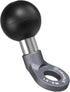 FANAUE MB-01 Angled Bolt Head Adapter Ball Base with 10mm Mounting Hole for RAM Mounts B Size