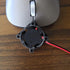 Zittop 25mm X 25 X 10 Brushless Cooling Fan, 2 Pieces, Small Micro Flow CFM, 12v C11