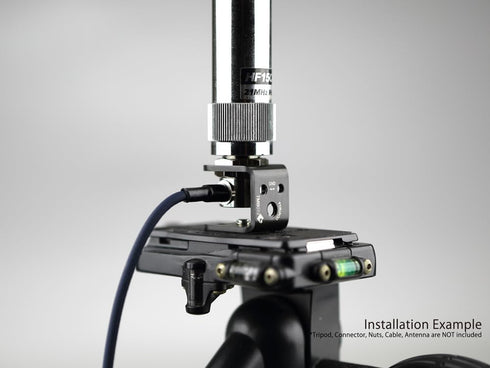 TMB01s 1/4"-20 Ultra Compact Tiny Tripod Antenna Mount Adapter Threaded Ham Radio POTA/SOTA & Outdoor Hiking Traveling