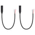 Fancasee 2 Pack Replacement 3.5mm Female Jack to Bare Wire Open End TS 2 Pole Mono Audio Cable Repair