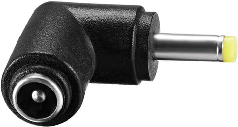uxcell 3pcs DC Power Connector Adapter - 90 Degree Angle Male Plug to Female Jack Coupler Converter