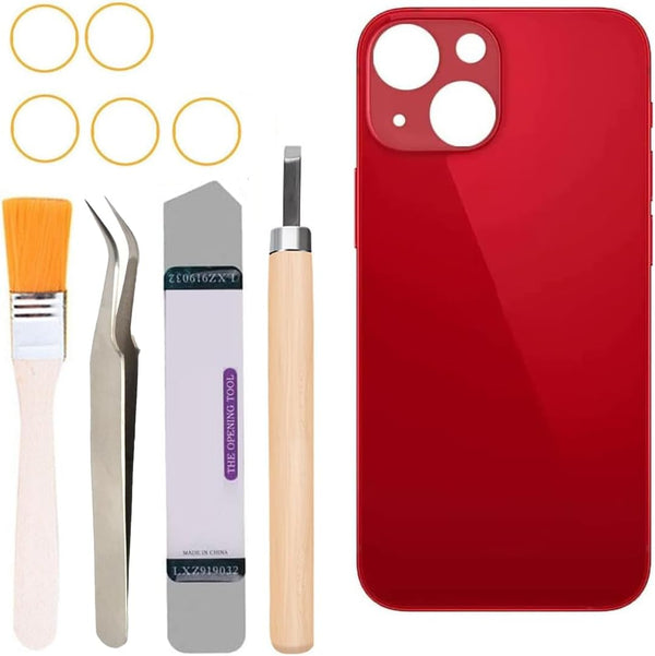 Yuntunele Back Covers Glass Replacement Compatible with iPhone 13 6.1 inches All Carriers