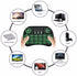 Backlit Mini Wireless Keyboard, Air Mouse Portable Wireless Mini Keyboard with Touchpad Mouse, Wireless Mini Keyboard for PC TV Box HTPC IPTV PC Pad Xbox Tablet by BIFANS