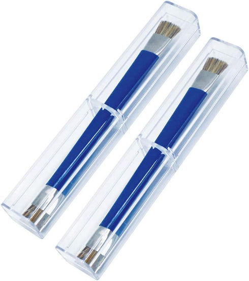UKCOCO CPU Brush - Motherboard Cleaning Brush, Anti-Static ESD Safe Double Head IC Cleaner