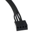 Maxmoral 5PCS PWN Plastic Shell Computer Case Cooling Fan Female Plug Interface 4-pin Connector Kit