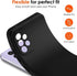 Oukitel WP30 Pro Case with 3 x Screen Protector, Black Soft Silicone Shockproof Bumper Protection Case