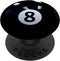 Black 8 Ball Pool Billiard PopSockets Standard PopGrip