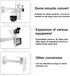 OwlCat L-Shape Dome Camera Bracket - Universal Wall Ceiling Mount for Security CCTV Hikvision Dome Camera