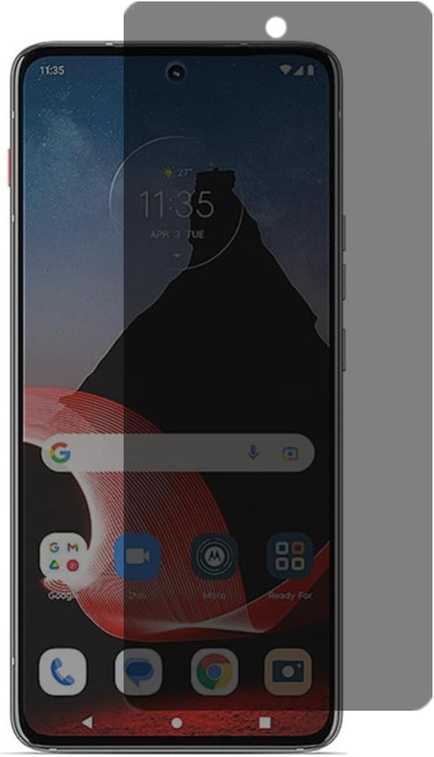 VIESUP 2-Pack Privacy Screen Protector for Motorola ThinkPhone, Tempered Glass, Bubble Free, Easy to Install, Scratch