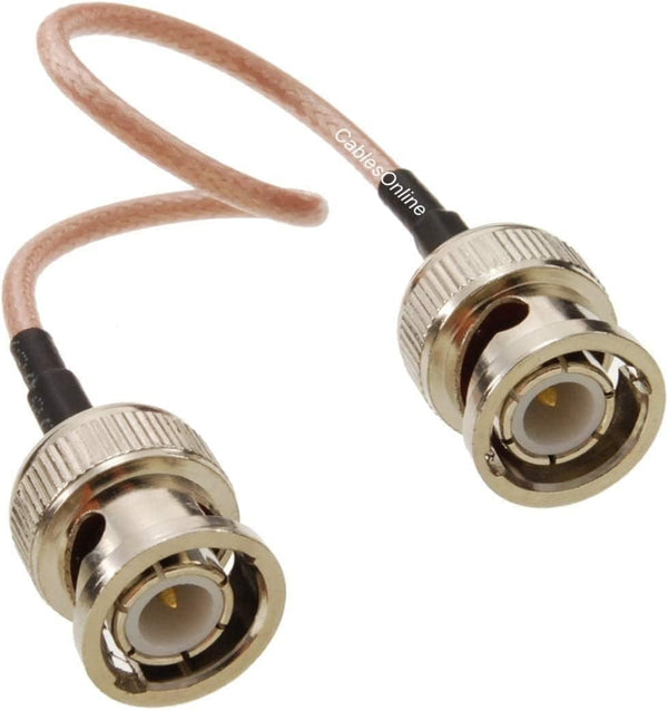 CablesOnline 1ft. BNC Male to BNC Male RG316 Coax Low Loss Cable