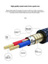 Generic 3.5mm 10 Black Stereo Nylon Braided Auxiliary Cable, feet Long, Compatible with: car Audio Systems