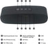 Wireless Bluetooth Speaker with AUX/USB/TF Card Slot, Outdoor Portable Stereo Speaker with Enhanced Bass for Travel,