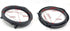 TEAMWILL 2 Pairs Car Speaker Adapter Board and Wiring Harness Connector for Honda-Civic 6.5"