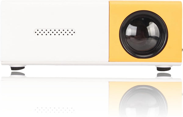 Mini Projector, 1080P Supported Video Projector, Portable Outdoor Projector, Home Theater Movie Projector for Laptop,