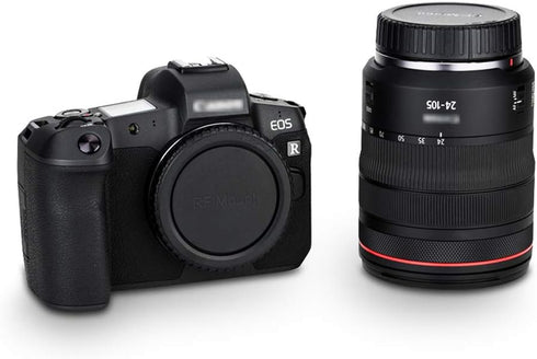 Rear Lens Cap & Body Cap Cover for Canon RF Mount Mirrorless Camera EOS R100 R50 R10 R8 R7 R6 Mark II R5C R5 R3 R RP -