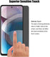 (3+3) Motorola One 5G Ace/One 5G UW Ace/Moto G 5G (2020) Anti Spy Tempered Glass Privacy Screen Protector and Camera