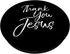 Thank You Jesus PopSocket Grip Christian Faith Bible Quote PopSockets PopGrip: Swappable Grip for Phones & Tablets