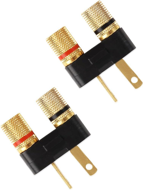 For Pioneer Speaker Banana Jack Plug Connectors SX-626 727 820 828 990 6000 (2)