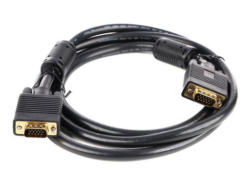 Monoprice 6ft SVGA Super VGA M/M Monitor Cable w/ Ferrites - Gold Plated
