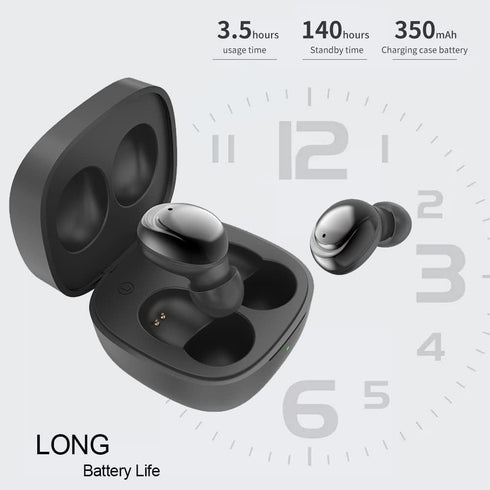 Kamon K30 Wireless Earbuds with Wireless Charging Case, Bluetooth 5.1, Touch Control Waterproof, in Ear Stereo Headphones Built in Mic Headset Premium Sound for iPhone 14, 13, Samsung, Sport