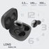 Kamon K30 Wireless Earbuds with Wireless Charging Case, Bluetooth 5.1, Touch Control Waterproof, in Ear Stereo Headphones Built in Mic Headset Premium Sound for iPhone 14, 13, Samsung, Sport