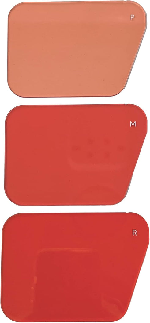 Red Filter 3 Pack for Underwater Photography - Compatible Only with The ProShot Dive Waterproof Case, Enhance Your