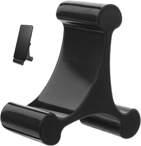 Housoutil Tabletop Phone Holder Flat Base Smartphone Stand Desk Phone Holder for Live