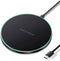 20W Max Fast Wireless Charging Pad Compatible with iPhone 11, 12, 13, 14 15 Pro/Pro Max, Samsung Galaxy/Note