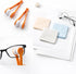 gemxtkg 2 Portable Glasses Cleaner Clips and 6 Microfiber Wipes Quick Clean Tool