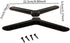 FVDPWYE 2X 22.5cmx5.5cmx2cm TV Base Stand Table Top TV Legs
