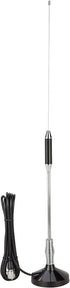 Scosche CB201 26" 10' Universal Magnetic Mount CB Antenna AM Band with Mast and Cable (Black)